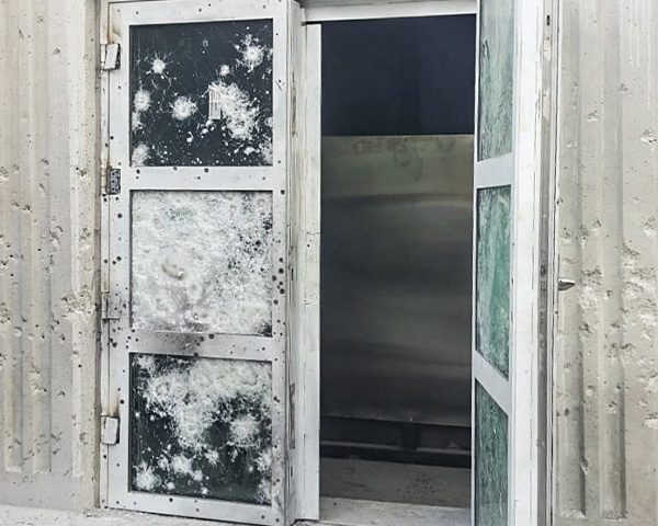 ballistic proof doors