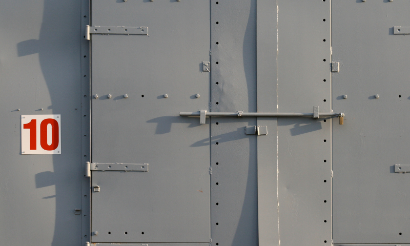 bunker door